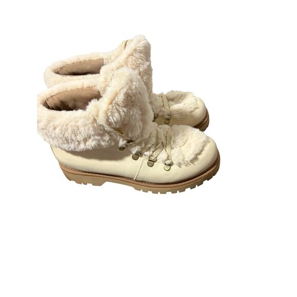 Sam Edelman Kilbourne Faux Fur Boat Size 8 - Picture 5 of 16